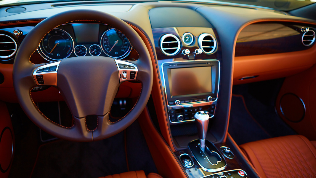 Luxury car Interior